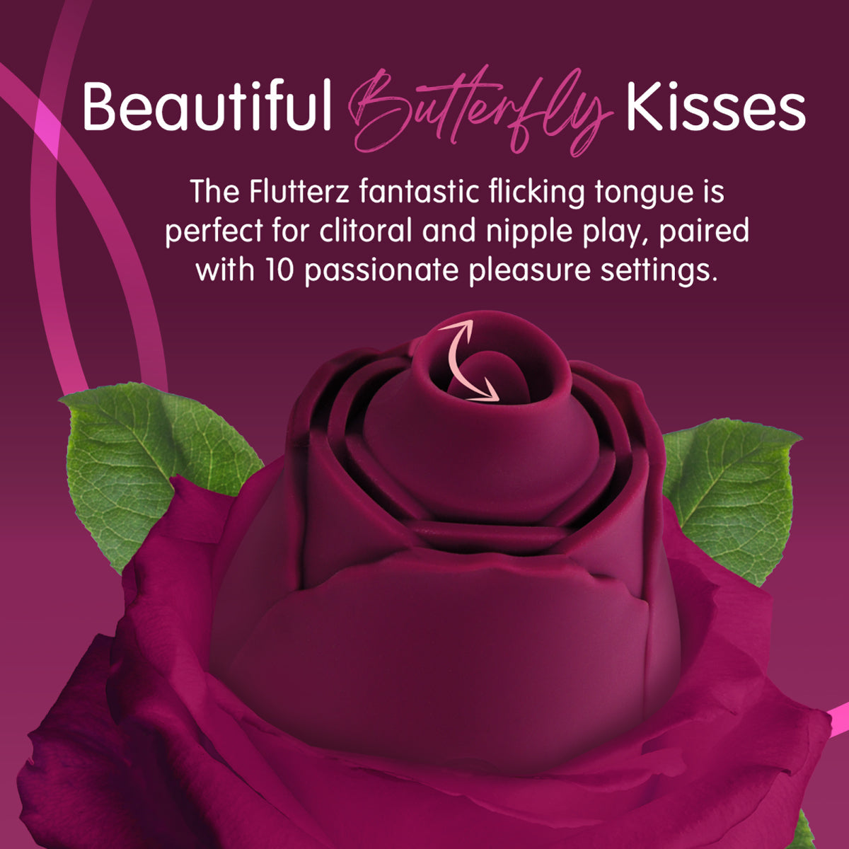 Rose Flutterz Clitoral Rose Toy
