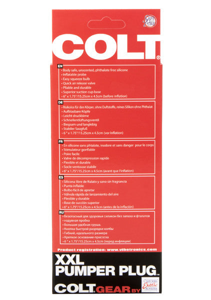 COLT XXL Pumper Plug