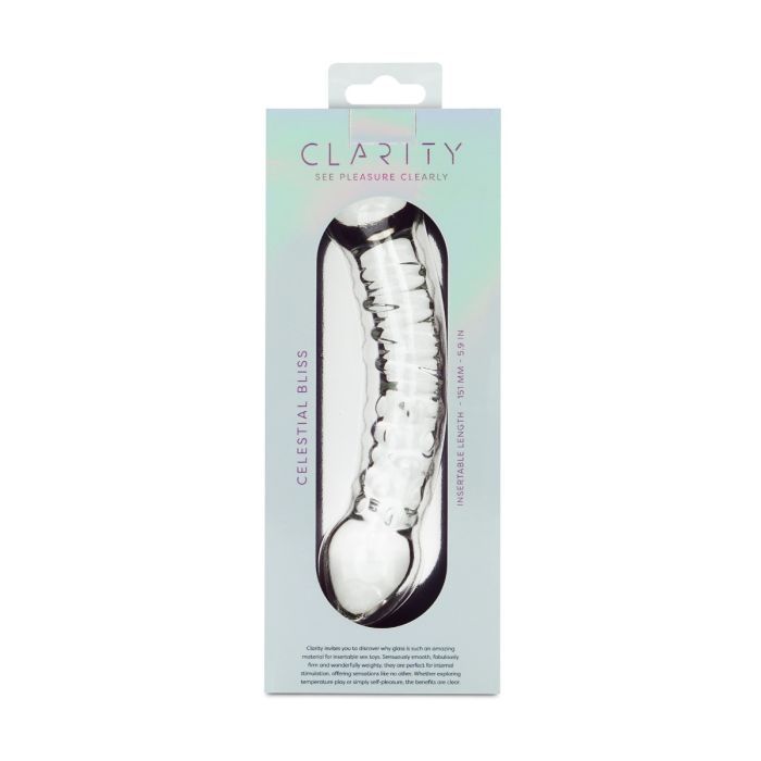 Clarity - Glass Dildo - Celestial Bliss
