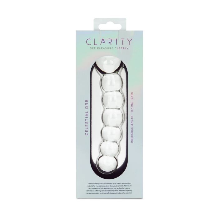 Clarity - Glass Dildo - Celestial Orb