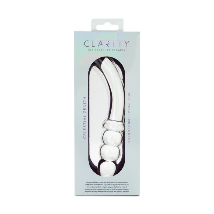 Clarity - Glass Dildo - Celestial Zenith