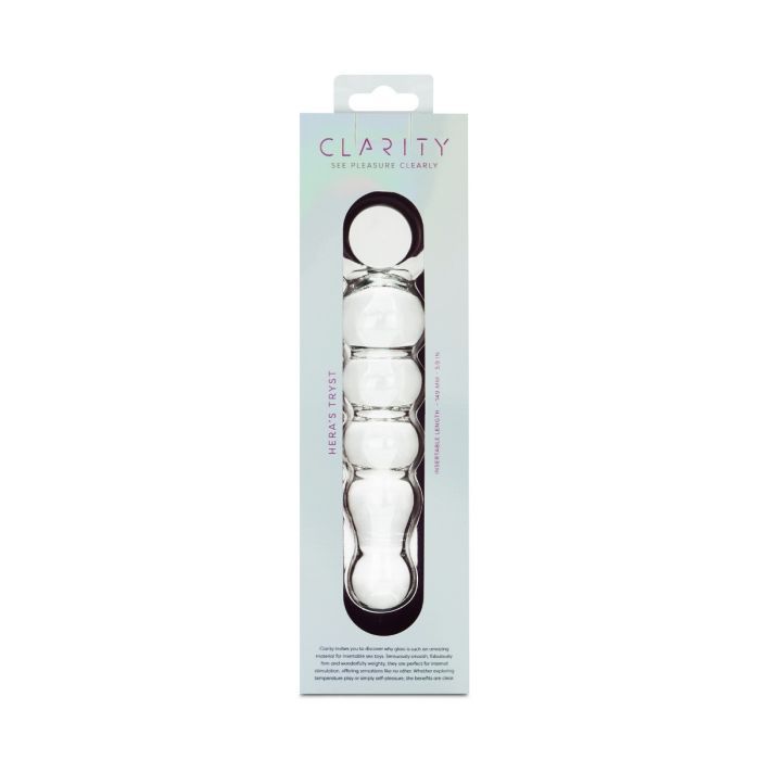 Clarity - Glass Dildo - Heras Trinity