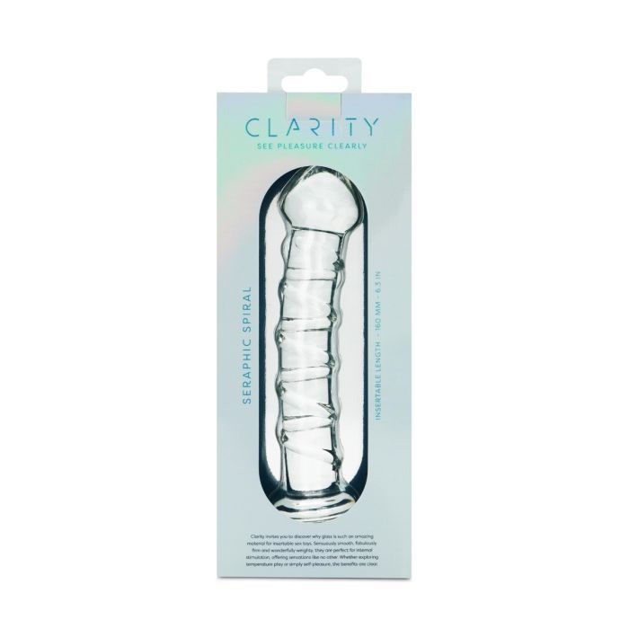 Clarity - Glass Dildo - Seraphic Spiral