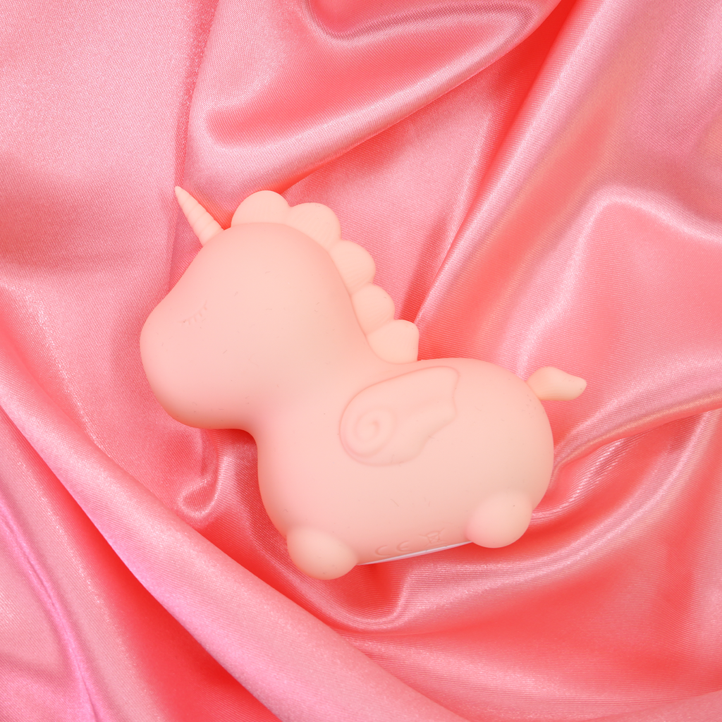 Heart Throb Unicorn Pulsing Clitoral Vibrator