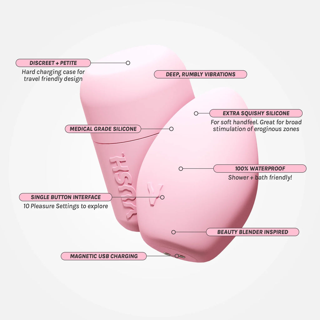 Plump Palm Vibrator - Pink Friday