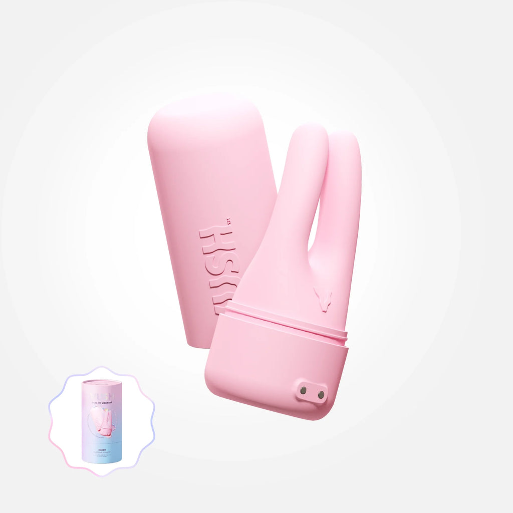 Swish Compact Dual Tip Vibrator - Pink Friday