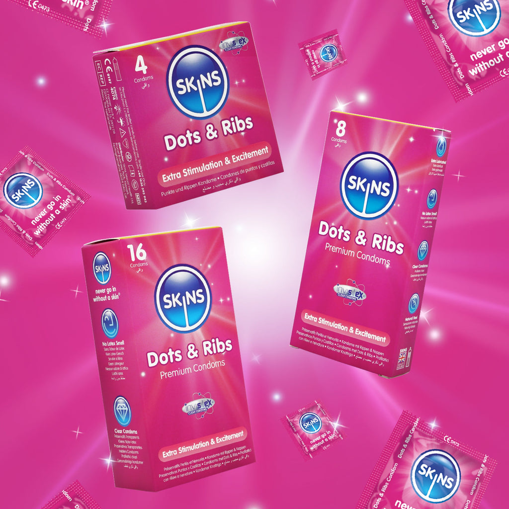 Ribbed and Dotted Condoms