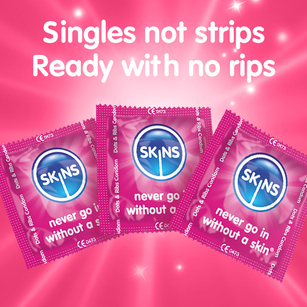Ribbed and Dotted Condoms