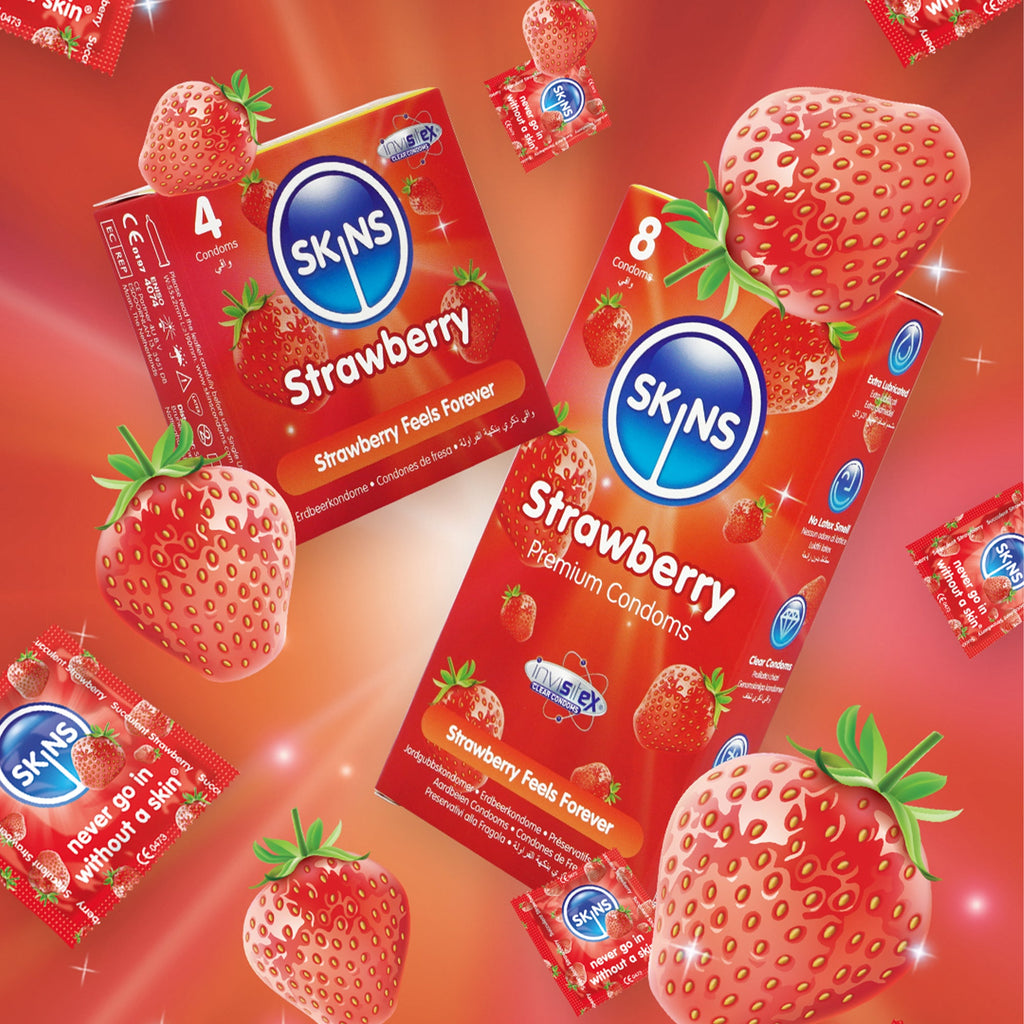 Strawberry Flavoured Condom