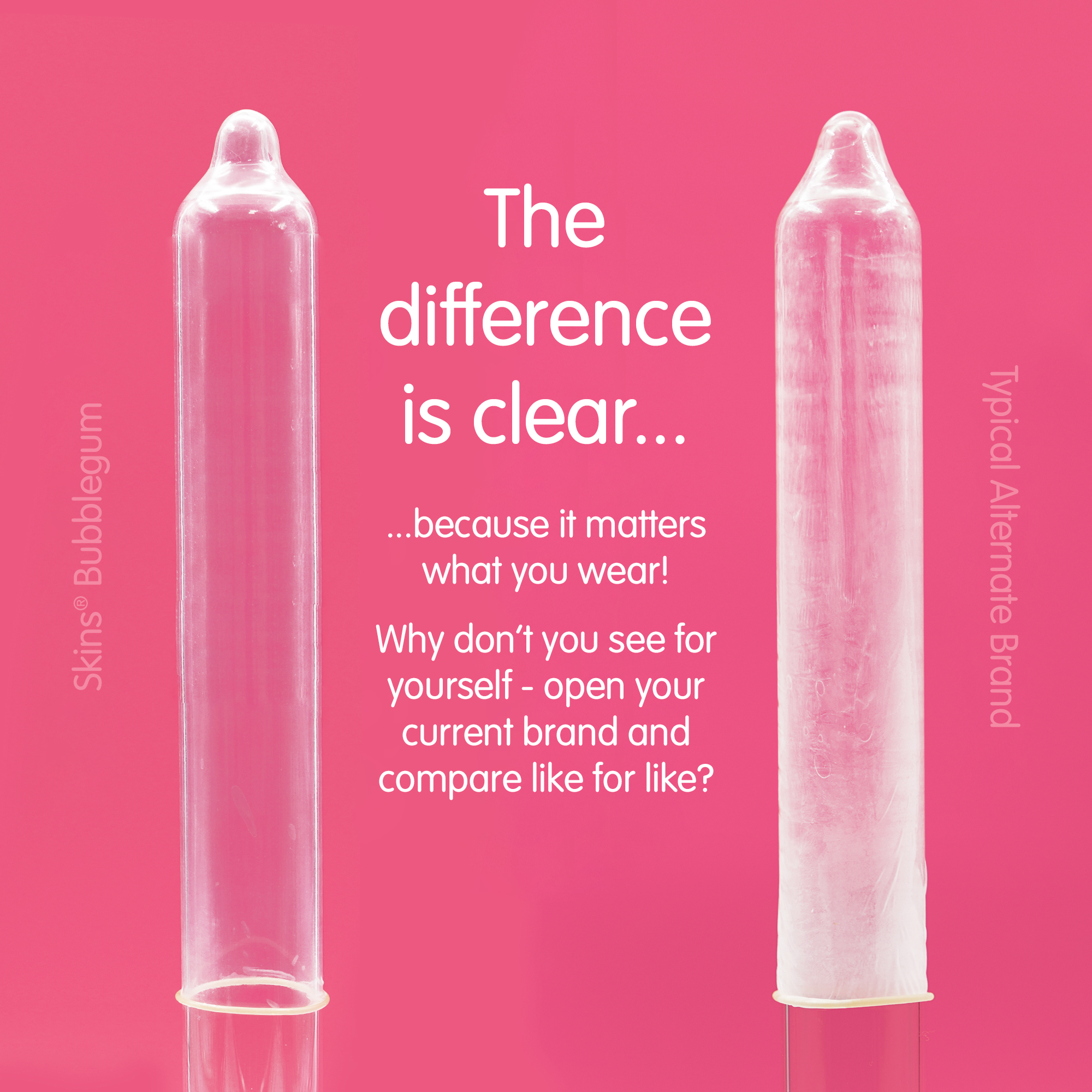 Bubblegum Flavoured Condoms