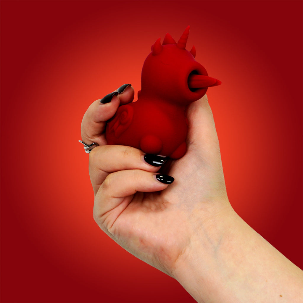 Blaze Diablo Unicorn Swishing Tongue Vibrator