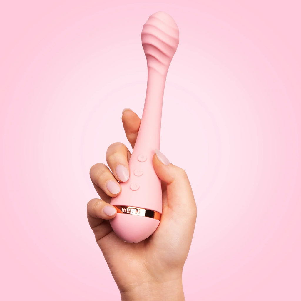 Myth - Pink Rechargeable Textured G-Spot Vibrator