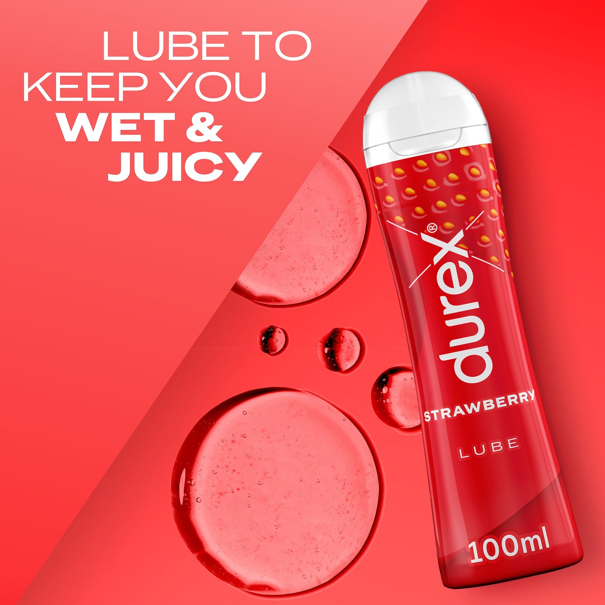 Durex Strawberry Water Based Lube