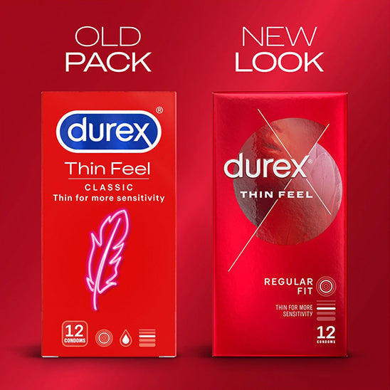 Durex Thin Feel Regular Condoms