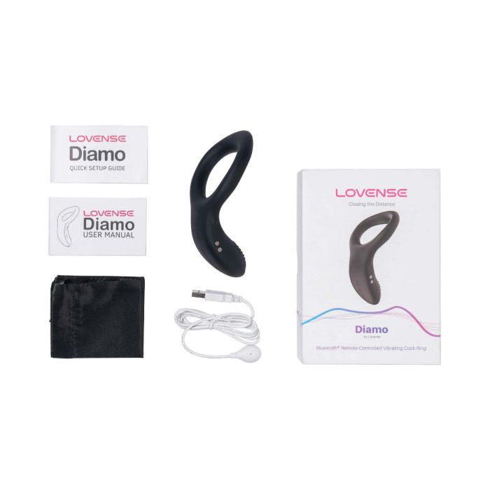 Lovense Diamo App Controlled Rechargeable Cock Ring