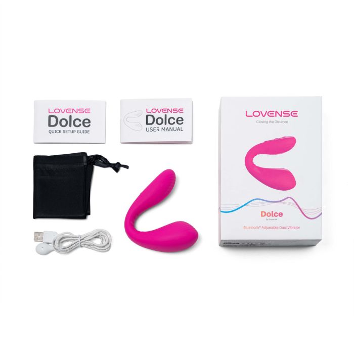 Lovense Dolce App Controlled Dual Clitoral and G-Spot Vibrator