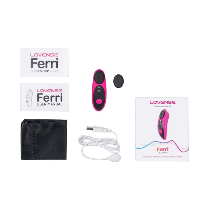 Lovense Ferri App Controlled Rechargeable Knicker Vibrator