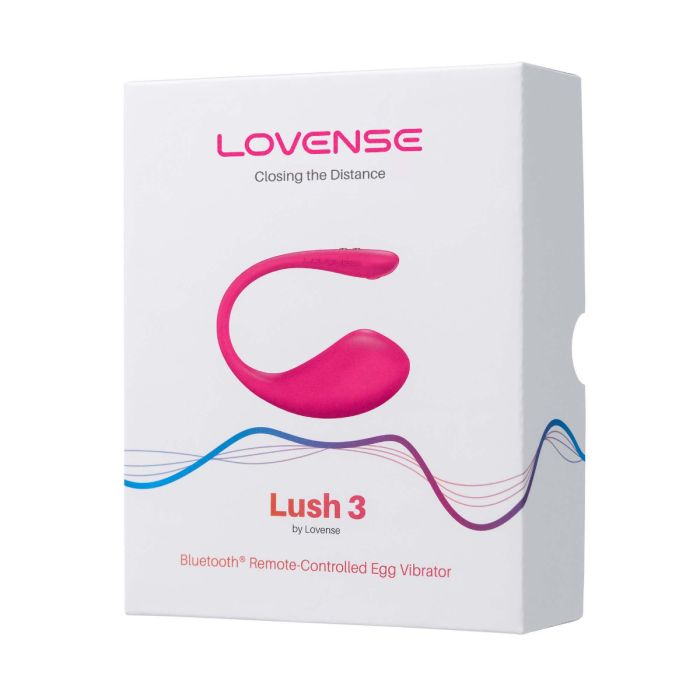 Lovense Lush 3 App Controlled Rechargeable Love Egg Vibrator
