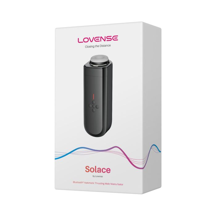 Lovense Solace App Controlled Rechargeable Thrusting Masturbator