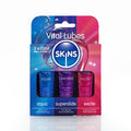 Skins Vital Lubes Sampler Tubes (3 x 12ml)
