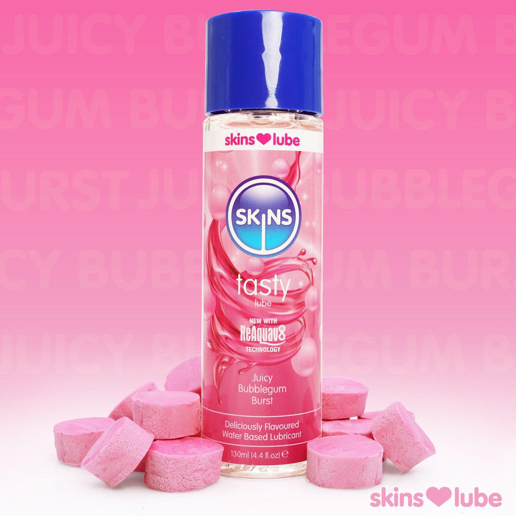 Skins Bubblegum Flavoured Water Based Lubricant