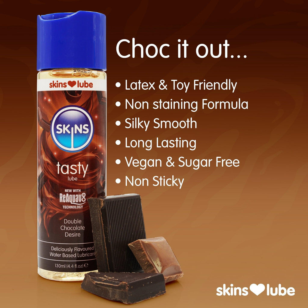Skins Double Chocolate Water Based Lubricant