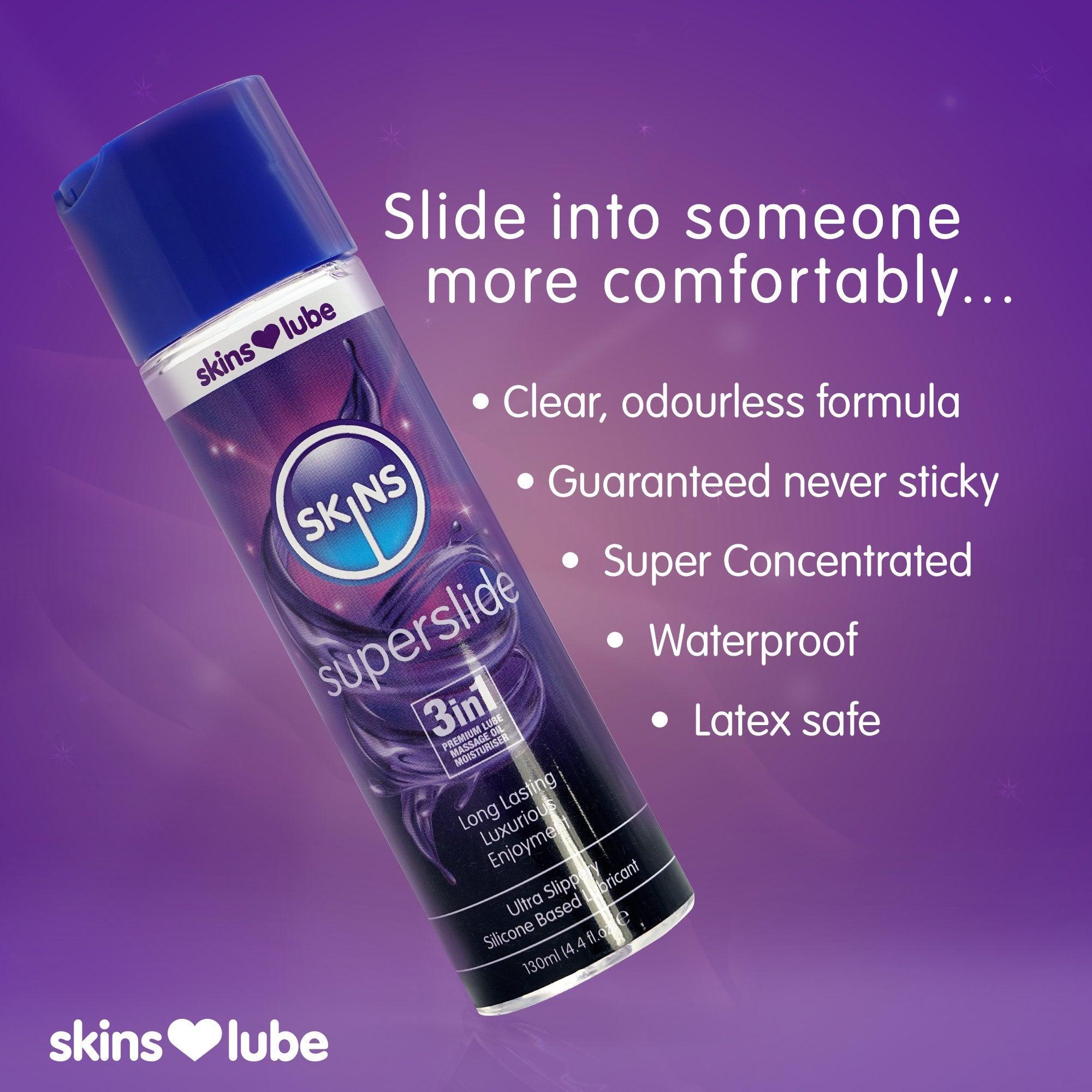 Skins Superslide Silicone Based Lubricant